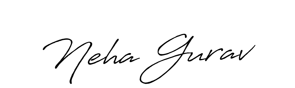 How to make Neha Gurav signature? Antro_Vectra_Bolder is a professional autograph style. Create handwritten signature for Neha Gurav name. Neha Gurav signature style 7 images and pictures png