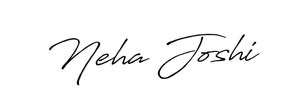 Also we have Neha Joshi name is the best signature style. Create professional handwritten signature collection using Antro_Vectra_Bolder autograph style. Neha Joshi signature style 7 images and pictures png