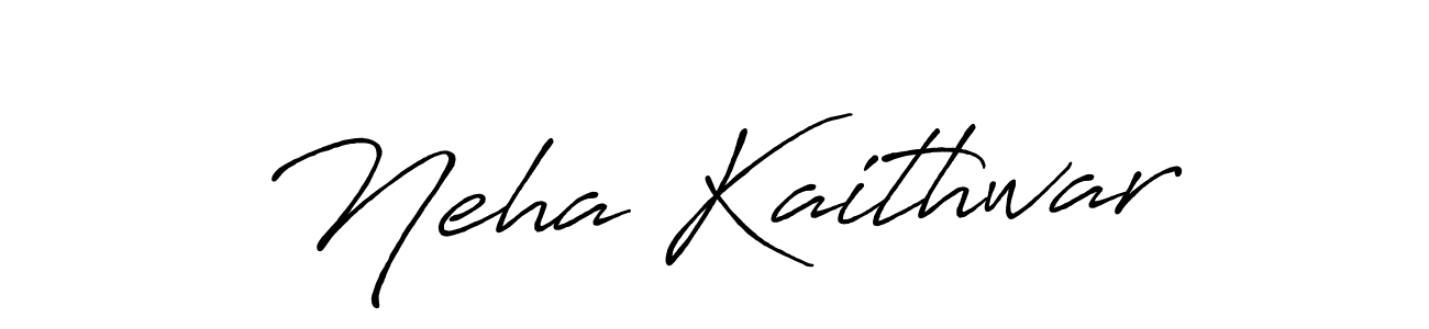 Also we have Neha Kaithwar name is the best signature style. Create professional handwritten signature collection using Antro_Vectra_Bolder autograph style. Neha Kaithwar signature style 7 images and pictures png