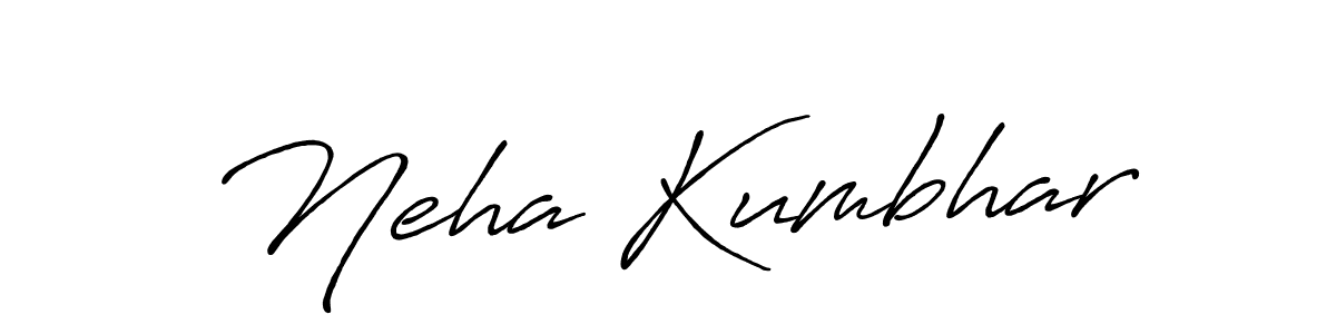 Antro_Vectra_Bolder is a professional signature style that is perfect for those who want to add a touch of class to their signature. It is also a great choice for those who want to make their signature more unique. Get Neha Kumbhar name to fancy signature for free. Neha Kumbhar signature style 7 images and pictures png