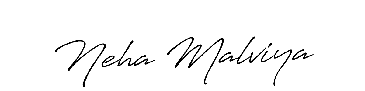 How to make Neha Malviya signature? Antro_Vectra_Bolder is a professional autograph style. Create handwritten signature for Neha Malviya name. Neha Malviya signature style 7 images and pictures png