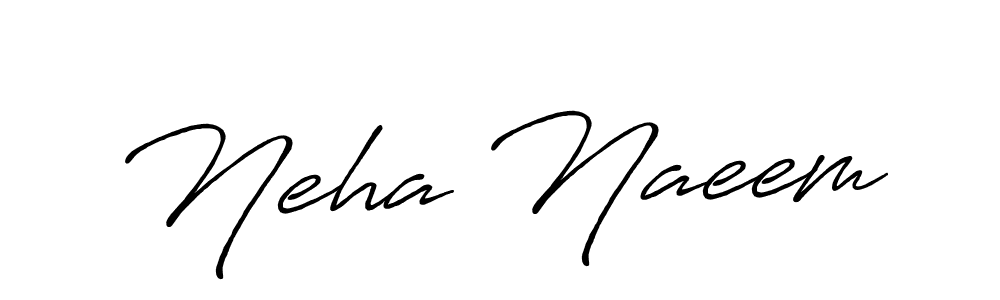 if you are searching for the best signature style for your name Neha Naeem. so please give up your signature search. here we have designed multiple signature styles  using Antro_Vectra_Bolder. Neha Naeem signature style 7 images and pictures png