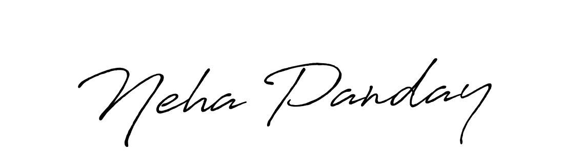 It looks lik you need a new signature style for name Neha Panday. Design unique handwritten (Antro_Vectra_Bolder) signature with our free signature maker in just a few clicks. Neha Panday signature style 7 images and pictures png