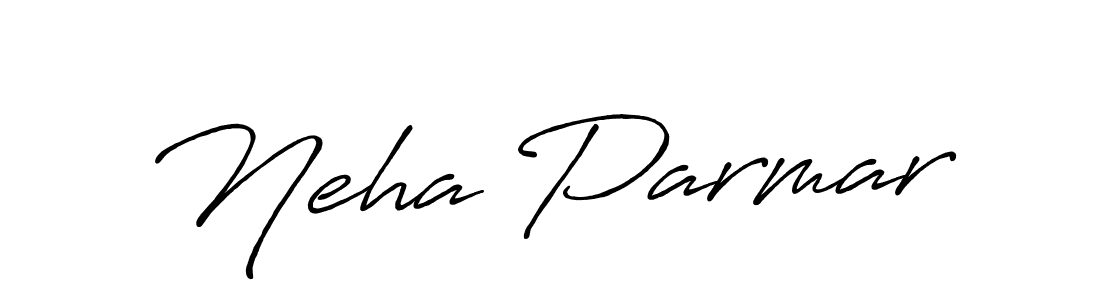 How to make Neha Parmar signature? Antro_Vectra_Bolder is a professional autograph style. Create handwritten signature for Neha Parmar name. Neha Parmar signature style 7 images and pictures png