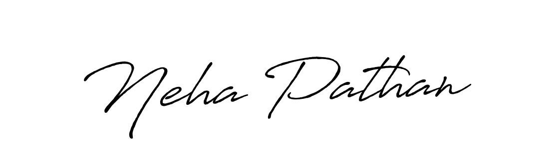 Design your own signature with our free online signature maker. With this signature software, you can create a handwritten (Antro_Vectra_Bolder) signature for name Neha Pathan. Neha Pathan signature style 7 images and pictures png