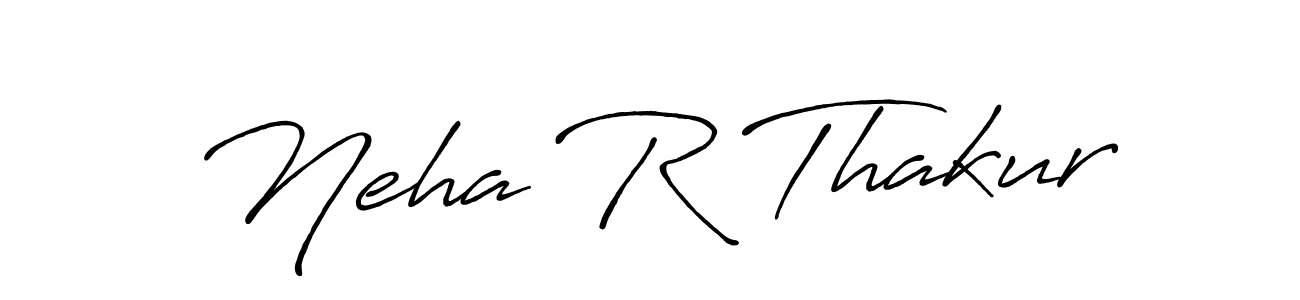 Also You can easily find your signature by using the search form. We will create Neha R Thakur name handwritten signature images for you free of cost using Antro_Vectra_Bolder sign style. Neha R Thakur signature style 7 images and pictures png
