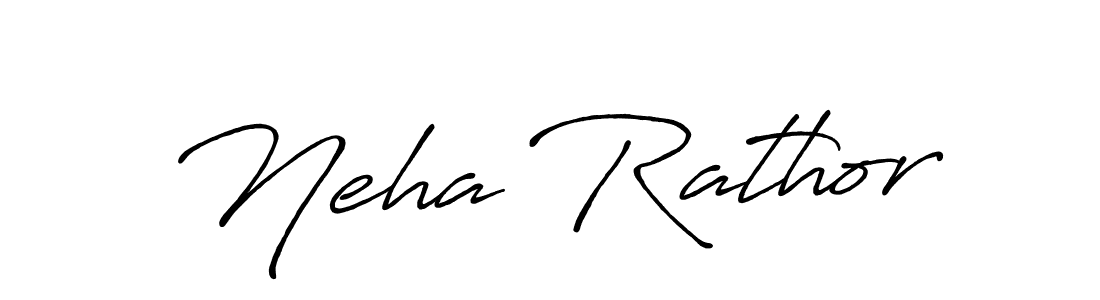 It looks lik you need a new signature style for name Neha Rathor. Design unique handwritten (Antro_Vectra_Bolder) signature with our free signature maker in just a few clicks. Neha Rathor signature style 7 images and pictures png