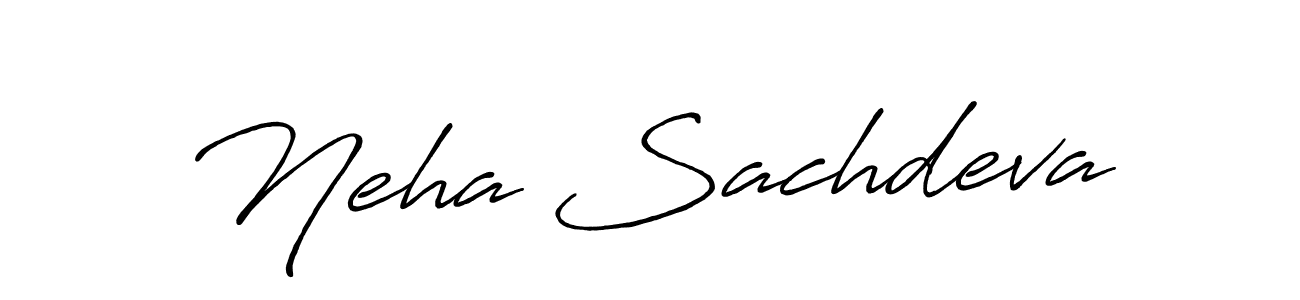 Make a beautiful signature design for name Neha Sachdeva. Use this online signature maker to create a handwritten signature for free. Neha Sachdeva signature style 7 images and pictures png