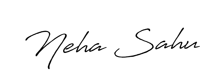 The best way (Antro_Vectra_Bolder) to make a short signature is to pick only two or three words in your name. The name Neha Sahu include a total of six letters. For converting this name. Neha Sahu signature style 7 images and pictures png