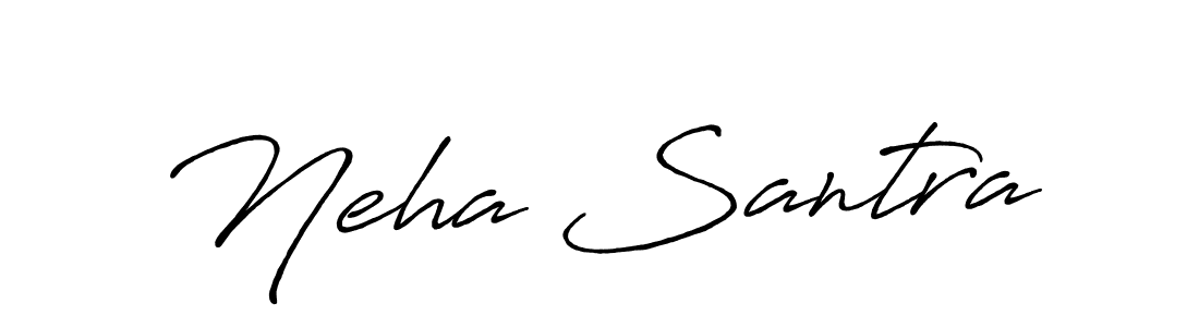 Also we have Neha Santra name is the best signature style. Create professional handwritten signature collection using Antro_Vectra_Bolder autograph style. Neha Santra signature style 7 images and pictures png