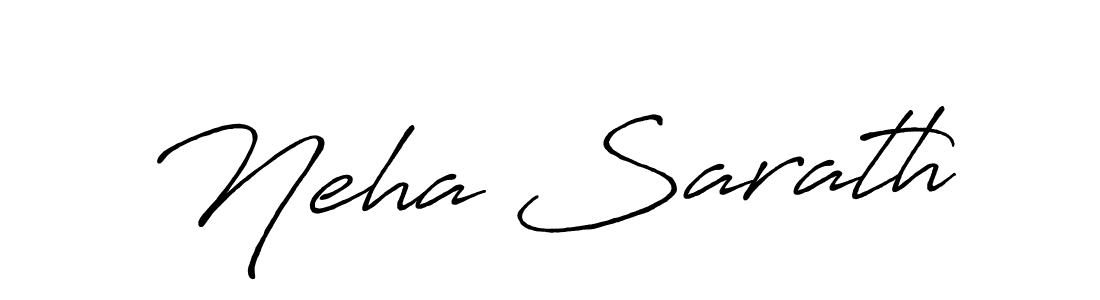 The best way (Antro_Vectra_Bolder) to make a short signature is to pick only two or three words in your name. The name Neha Sarath include a total of six letters. For converting this name. Neha Sarath signature style 7 images and pictures png