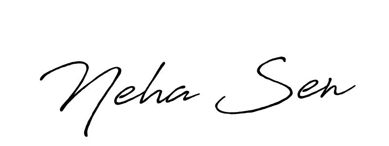 Make a beautiful signature design for name Neha Sen. Use this online signature maker to create a handwritten signature for free. Neha Sen signature style 7 images and pictures png