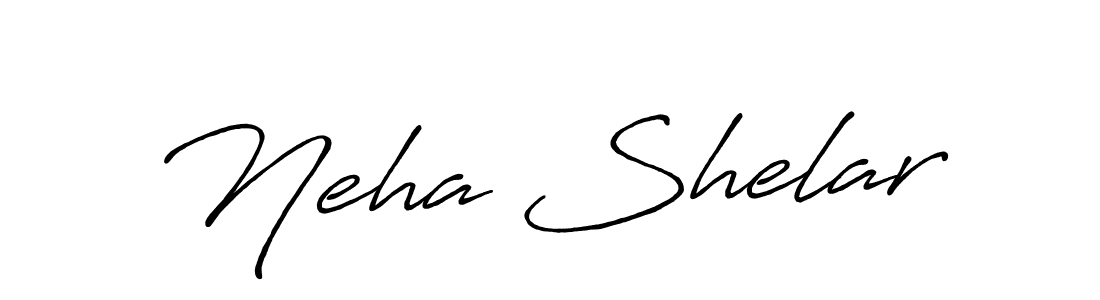 You should practise on your own different ways (Antro_Vectra_Bolder) to write your name (Neha Shelar) in signature. don't let someone else do it for you. Neha Shelar signature style 7 images and pictures png