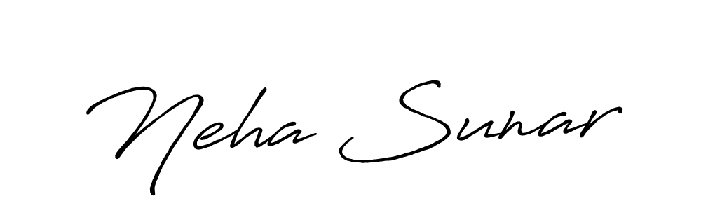 Antro_Vectra_Bolder is a professional signature style that is perfect for those who want to add a touch of class to their signature. It is also a great choice for those who want to make their signature more unique. Get Neha Sunar name to fancy signature for free. Neha Sunar signature style 7 images and pictures png