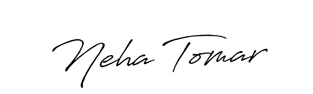 It looks lik you need a new signature style for name Neha Tomar. Design unique handwritten (Antro_Vectra_Bolder) signature with our free signature maker in just a few clicks. Neha Tomar signature style 7 images and pictures png