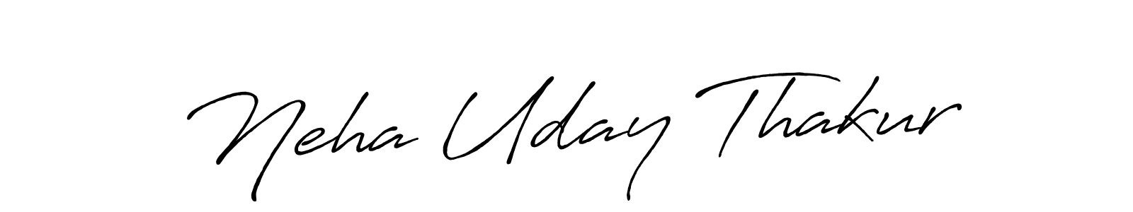 The best way (Antro_Vectra_Bolder) to make a short signature is to pick only two or three words in your name. The name Neha Uday Thakur include a total of six letters. For converting this name. Neha Uday Thakur signature style 7 images and pictures png