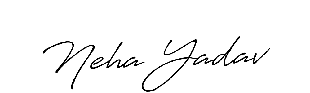 Also we have Neha Yadav name is the best signature style. Create professional handwritten signature collection using Antro_Vectra_Bolder autograph style. Neha Yadav signature style 7 images and pictures png