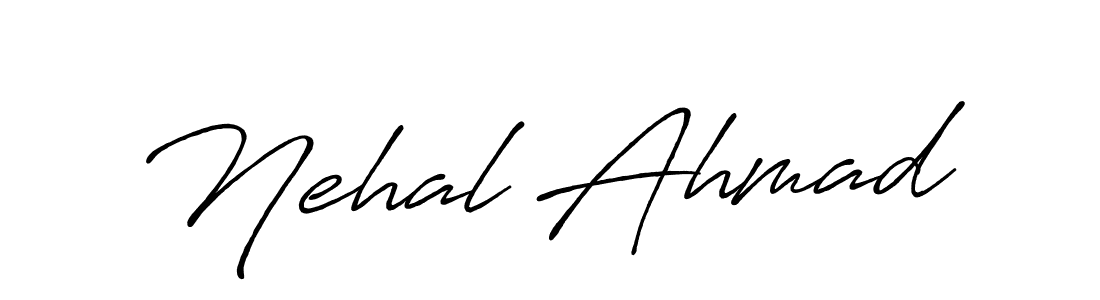 You can use this online signature creator to create a handwritten signature for the name Nehal Ahmad. This is the best online autograph maker. Nehal Ahmad signature style 7 images and pictures png