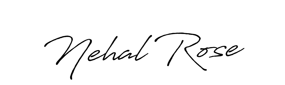 How to Draw Nehal Rose signature style? Antro_Vectra_Bolder is a latest design signature styles for name Nehal Rose. Nehal Rose signature style 7 images and pictures png