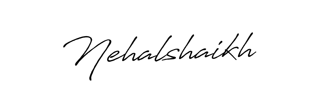 Also You can easily find your signature by using the search form. We will create Nehalshaikh name handwritten signature images for you free of cost using Antro_Vectra_Bolder sign style. Nehalshaikh signature style 7 images and pictures png