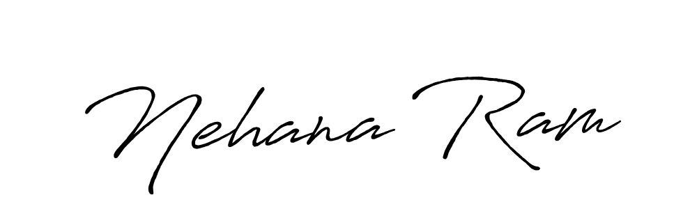 Design your own signature with our free online signature maker. With this signature software, you can create a handwritten (Antro_Vectra_Bolder) signature for name Nehana Ram. Nehana Ram signature style 7 images and pictures png