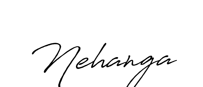 You should practise on your own different ways (Antro_Vectra_Bolder) to write your name (Nehanga) in signature. don't let someone else do it for you. Nehanga signature style 7 images and pictures png