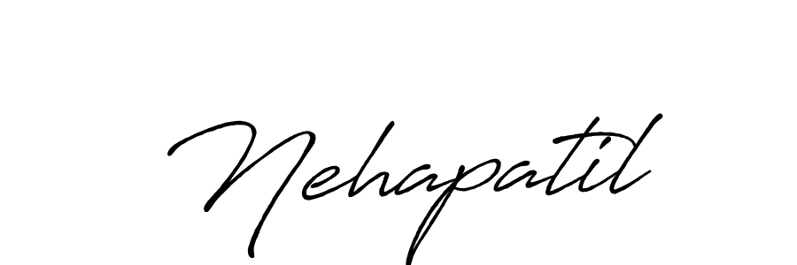 It looks lik you need a new signature style for name Nehapatil. Design unique handwritten (Antro_Vectra_Bolder) signature with our free signature maker in just a few clicks. Nehapatil signature style 7 images and pictures png