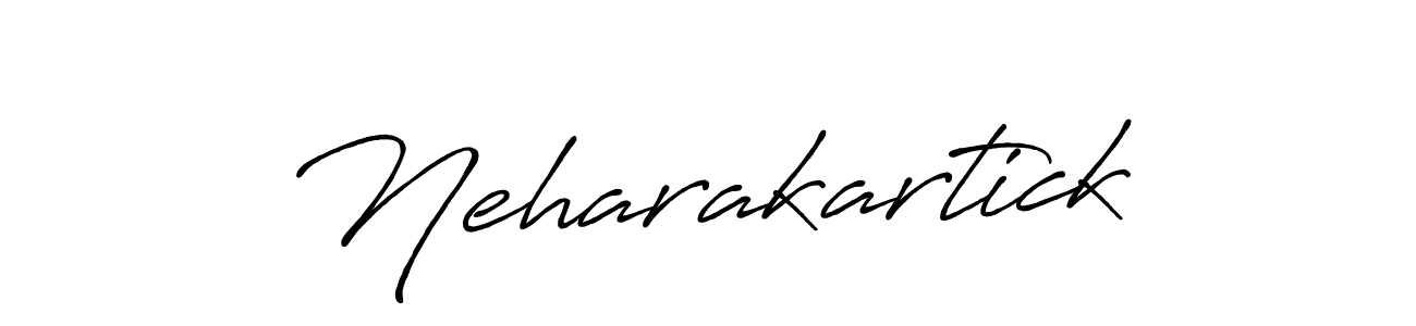 Similarly Antro_Vectra_Bolder is the best handwritten signature design. Signature creator online .You can use it as an online autograph creator for name Neharakartick. Neharakartick signature style 7 images and pictures png