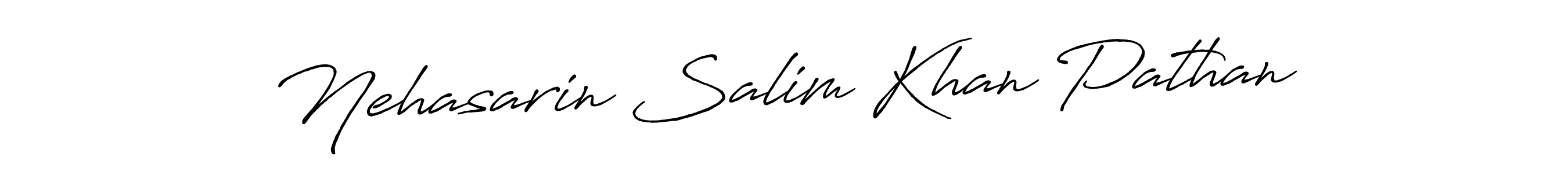It looks lik you need a new signature style for name Nehasarin Salim Khan Pathan. Design unique handwritten (Antro_Vectra_Bolder) signature with our free signature maker in just a few clicks. Nehasarin Salim Khan Pathan signature style 7 images and pictures png
