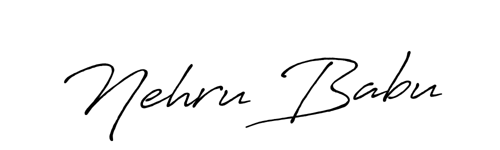 Once you've used our free online signature maker to create your best signature Antro_Vectra_Bolder style, it's time to enjoy all of the benefits that Nehru Babu name signing documents. Nehru Babu signature style 7 images and pictures png