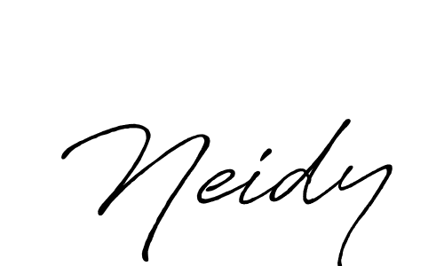 Neidy stylish signature style. Best Handwritten Sign (Antro_Vectra_Bolder) for my name. Handwritten Signature Collection Ideas for my name Neidy. Neidy signature style 7 images and pictures png