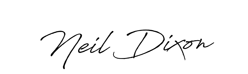 Neil Dixon stylish signature style. Best Handwritten Sign (Antro_Vectra_Bolder) for my name. Handwritten Signature Collection Ideas for my name Neil Dixon. Neil Dixon signature style 7 images and pictures png