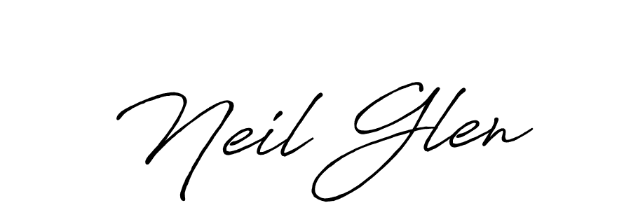 This is the best signature style for the Neil Glen name. Also you like these signature font (Antro_Vectra_Bolder). Mix name signature. Neil Glen signature style 7 images and pictures png