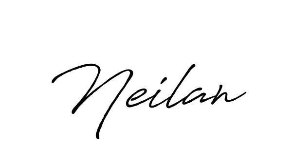 How to make Neilan signature? Antro_Vectra_Bolder is a professional autograph style. Create handwritten signature for Neilan name. Neilan signature style 7 images and pictures png