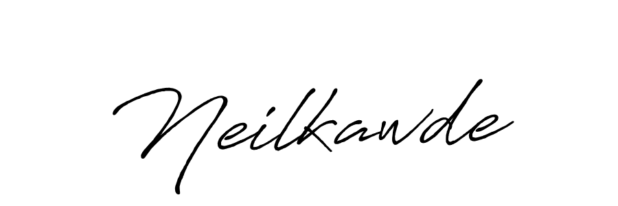 Create a beautiful signature design for name Neilkawde. With this signature (Antro_Vectra_Bolder) fonts, you can make a handwritten signature for free. Neilkawde signature style 7 images and pictures png