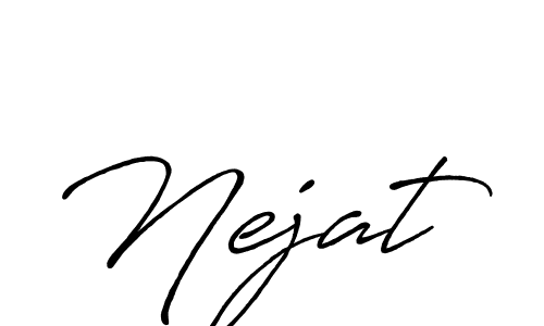 See photos of Nejat official signature by Spectra . Check more albums & portfolios. Read reviews & check more about Antro_Vectra_Bolder font. Nejat signature style 7 images and pictures png