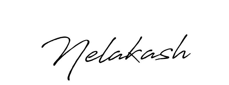 Similarly Antro_Vectra_Bolder is the best handwritten signature design. Signature creator online .You can use it as an online autograph creator for name Nelakash. Nelakash signature style 7 images and pictures png