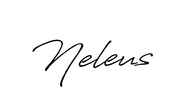 Also You can easily find your signature by using the search form. We will create Neleus name handwritten signature images for you free of cost using Antro_Vectra_Bolder sign style. Neleus signature style 7 images and pictures png