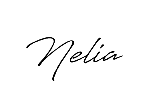 It looks lik you need a new signature style for name Nelia. Design unique handwritten (Antro_Vectra_Bolder) signature with our free signature maker in just a few clicks. Nelia signature style 7 images and pictures png