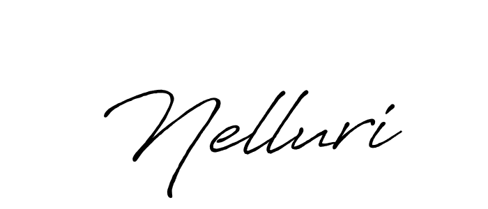 How to Draw Nelluri signature style? Antro_Vectra_Bolder is a latest design signature styles for name Nelluri. Nelluri signature style 7 images and pictures png