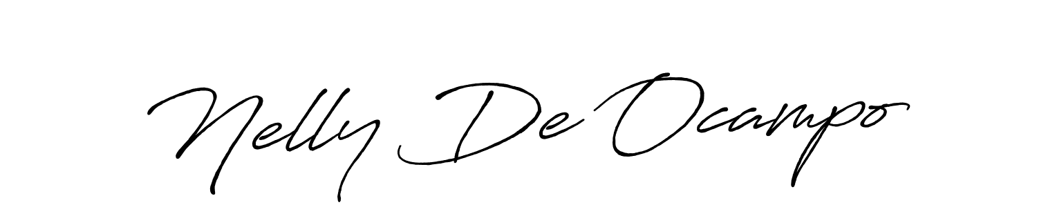 Here are the top 10 professional signature styles for the name Nelly De Ocampo. These are the best autograph styles you can use for your name. Nelly De Ocampo signature style 7 images and pictures png