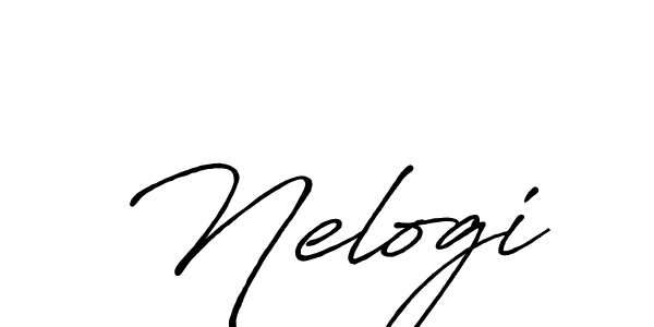 Similarly Antro_Vectra_Bolder is the best handwritten signature design. Signature creator online .You can use it as an online autograph creator for name Nelogi. Nelogi signature style 7 images and pictures png