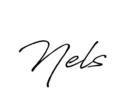 See photos of Nels official signature by Spectra . Check more albums & portfolios. Read reviews & check more about Antro_Vectra_Bolder font. Nels signature style 7 images and pictures png