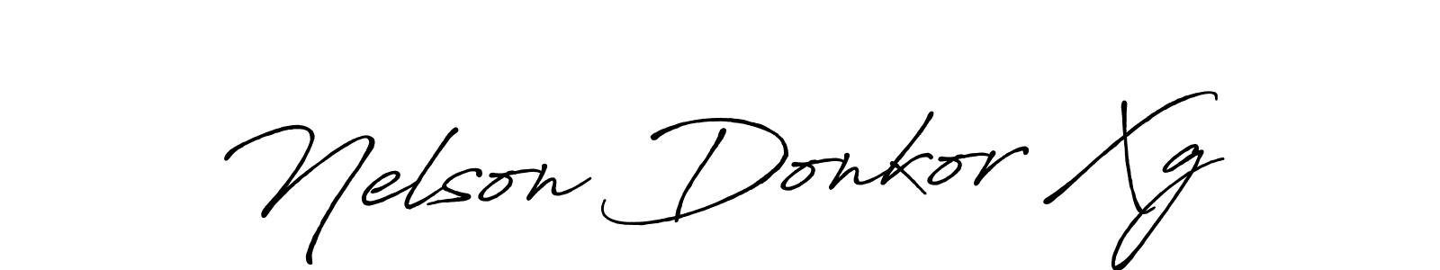 Also we have Nelson Donkor Xg name is the best signature style. Create professional handwritten signature collection using Antro_Vectra_Bolder autograph style. Nelson Donkor Xg signature style 7 images and pictures png