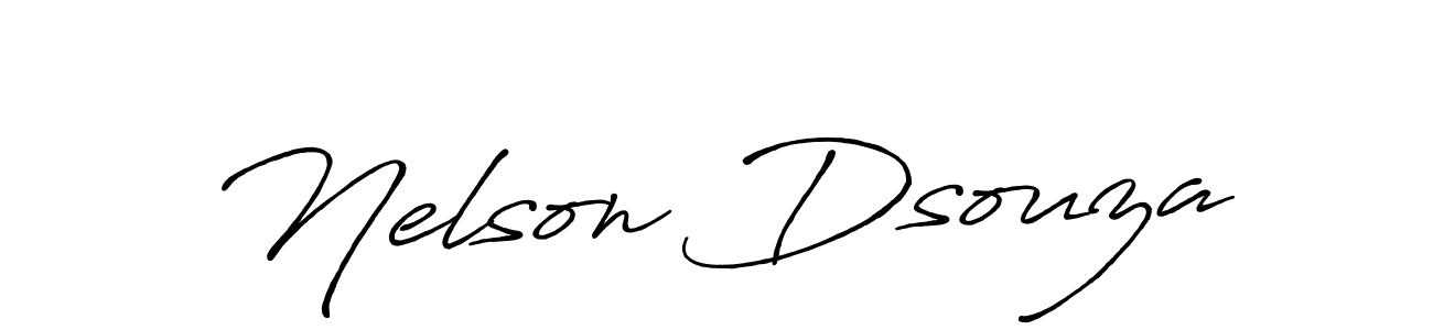 if you are searching for the best signature style for your name Nelson Dsouza. so please give up your signature search. here we have designed multiple signature styles  using Antro_Vectra_Bolder. Nelson Dsouza signature style 7 images and pictures png