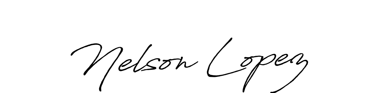 How to make Nelson Lopez signature? Antro_Vectra_Bolder is a professional autograph style. Create handwritten signature for Nelson Lopez name. Nelson Lopez signature style 7 images and pictures png