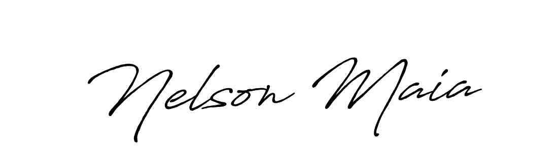 if you are searching for the best signature style for your name Nelson Maia. so please give up your signature search. here we have designed multiple signature styles  using Antro_Vectra_Bolder. Nelson Maia signature style 7 images and pictures png