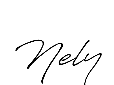 if you are searching for the best signature style for your name Nely. so please give up your signature search. here we have designed multiple signature styles  using Antro_Vectra_Bolder. Nely signature style 7 images and pictures png