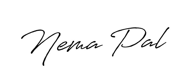 Make a beautiful signature design for name Nema Pal. Use this online signature maker to create a handwritten signature for free. Nema Pal signature style 7 images and pictures png