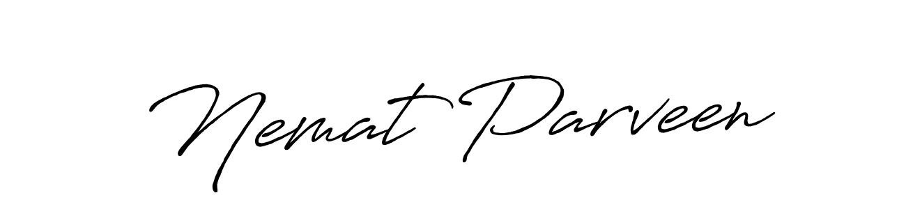 Best and Professional Signature Style for Nemat Parveen. Antro_Vectra_Bolder Best Signature Style Collection. Nemat Parveen signature style 7 images and pictures png